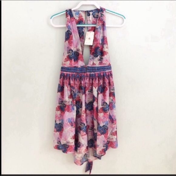 Free People Dresses & Skirts - FREE PEOPLE Daydream Butterfly Print Mini Dress